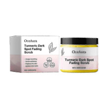 Turmeric Beauty Scrub Gently Cleanses Body Skin Exfoliating Soft Moisturizing Moisturizing Scrub