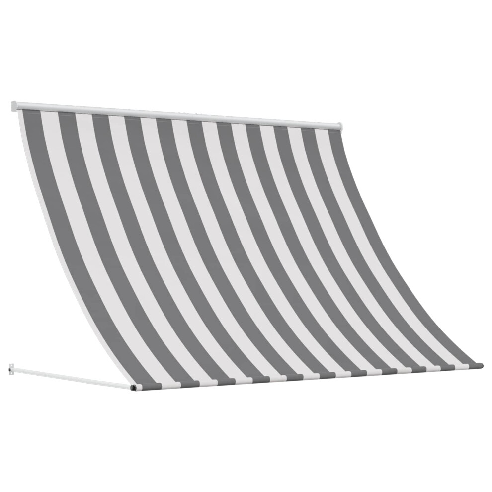 Vidaxl Awning Anthracite And White 350 X 150 Cm