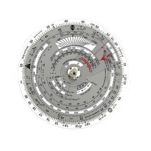 Flight Ruler - Aviation Plotter Slide Rule for Flight Training Navigation