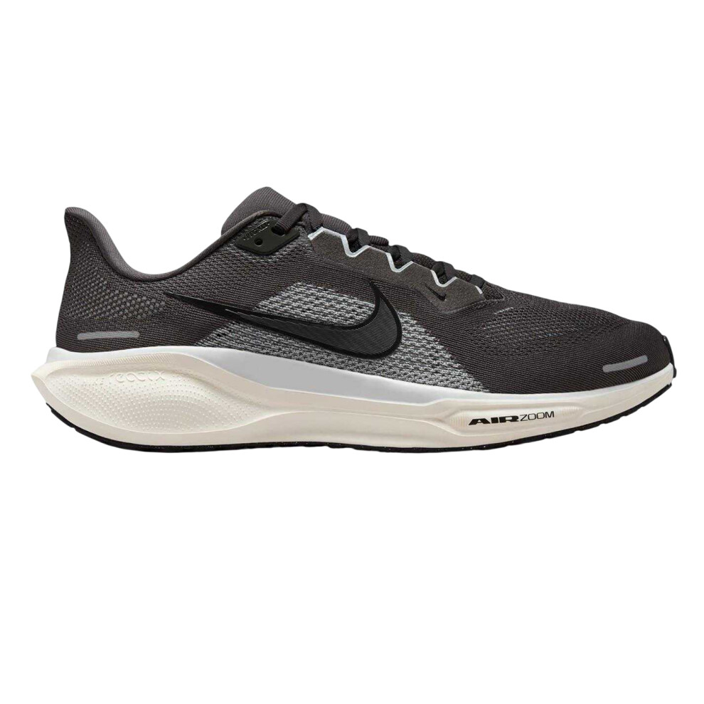 Nike (10 Uk, Ash/Black) Mens Air Zoom Pegasus 41 Road Pegasus Trainers Black
