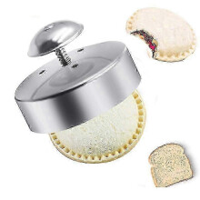 Sandwich Cutter And Sealer,Stainless Steel Round Sandwich Sealer And Decruster