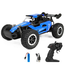 (Blue) Fast Remote Control Drift Offroad Car for Kids Model Vehicle Toy for All Terrain 1:16 High Speed 2WD Competitive Crawlers Orange