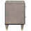 VidaXL vidaXL Bedside Cabinet 2 pcs Grey 40 x 33 x 46 cm Solid Mango Wood 4