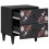 VidaXL vidaXL Bedside Table 2 pcs Brown 40 x 33.5 x 46 cm Solid Mango Wood 2