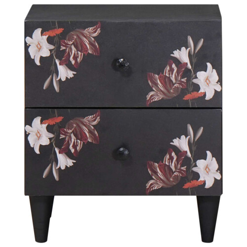 VidaXL vidaXL Bedside Table 2 pcs Brown 40 x 33.5 x 46 cm Solid Mango Wood 2