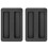 Silicone Toaster Covers 2-Pack: Dustproof Lids for Bread Machines & Toasters, Compatible with Bread Maker Appliances 1
