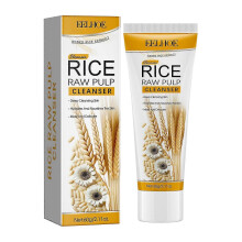EELHOE Rice Original Cream Facial Cleanser Cleanser Cleanse pores, fade dull and delicate skin, foam facial cleanser