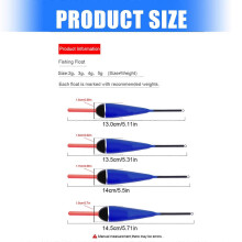 (3g) 5Pcs Fishing Float Floating Bobber High Sensitivity 13cm-14.5cm Float Bobber for Fishing Bobber Fishing Equipment Multicolor