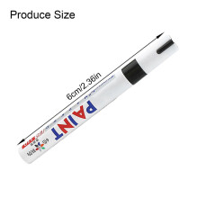 (Blue) 12 Pcs Permanent Paint Markers Oil Based Paint Pen Quick-Drying Permanent Marker for Plastic Cardboard Wood Metal Canvas