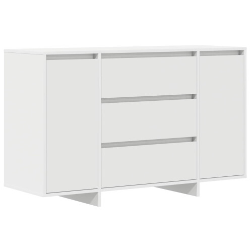 VidaXL vidaXL Sideboard with Drawer White 120 x 41 x 75 cm Engineered Wood 1