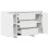 VidaXL vidaXL Sideboard with Drawer White 120 x 41 x 75 cm Engineered Wood 4