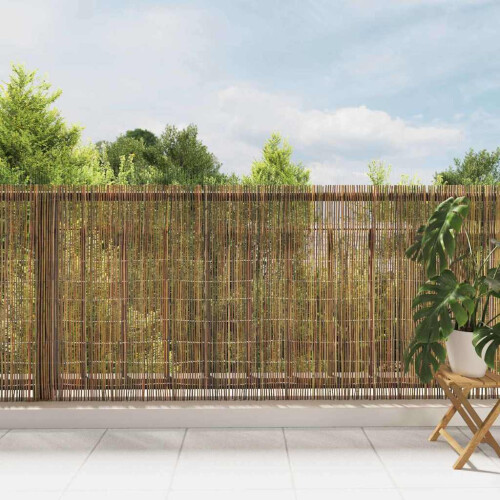 VidaXL vidaXL Bamboo Fence Natural 400 x 125 cm Bamboo 2