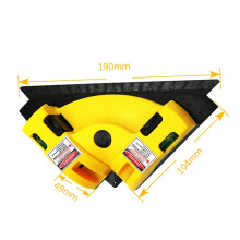(Red) Construction Grade 90 Angles Lasers Line Projectors For Flooring And Cabinetry Projects In Bright Working Conditions Yellow