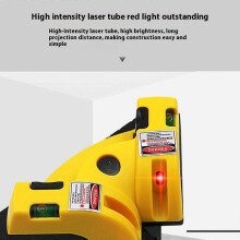 (Yellow) Construction Grade 90 Angles Lasers Line Projectors For Flooring And Cabinetry Projects In Bright Working Conditions Yellow