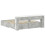 VidaXL vidaXL Bed Frame with Storage Concrete Grey 200 x 200 cm 4