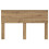 VidaXL vidaXL Headboard Artisan Oak Engineered wood 4