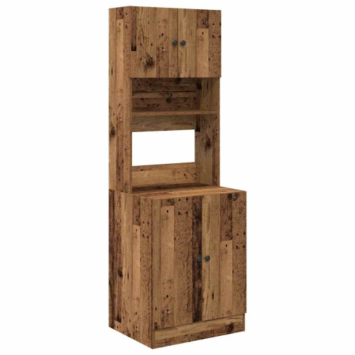 VidaXL vidaXL Küchenbuffet Altholz 60 x 50 x 180 cm 1