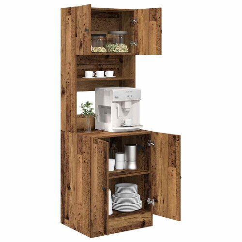 VidaXL vidaXL Küchenbuffet Altholz 60 x 50 x 180 cm 2