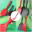 Rice Spoon, High Temperature Resistant Silicone Kitchen Serving Paddle for Home Use 4