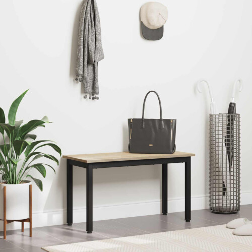 VidaXL vidaXL Bench Sonoma 80 x 35 x 45 cm Engineered Wood 2