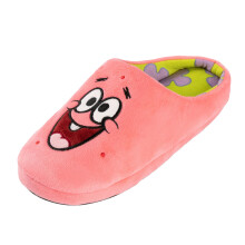 (11 UK-12 UK, Pink) SpongeBob SquarePants Unisex Adult Patrick Star Mule Slippers