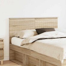 vidaXL Headboard Sonoma Oak Engineered wood