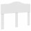 VidaXL vidaXL Headboard White Engineered wood 2