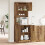 VidaXL vidaXL Küchenbuffet Altholz 60 x 50 x 180 cm 4