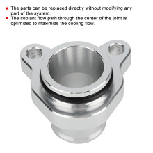 Coolant Hose Fitting Aluminium for BMW N53