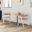 VidaXL vidaXL Dining Chairs 2 pcs White 54 x 57 x 73 cm Solid Rubber Wood 2