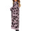 (S, Gray) Oversized Women's Leopard Print Cardigan with Front Opening  Red S 5