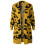 (XL, Black) Oversized Women's Leopard Print Cardigan with Front Opening  Red S 1
