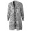 (S, Green) Oversized Women's Leopard Print Cardigan with Front Opening  Red S 1