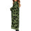 (M, Red) Oversized Women's Leopard Print Cardigan with Front Opening  Red S 5