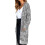 (XL, Red) Oversized Women's Leopard Print Cardigan with Front Opening  Red S 1