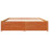 VidaXL vidaXL Bed Frame with Drawer Wax Brown 140 x 200 cm Solid Pine Wood 4