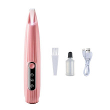 (Pink) Cat Hair Trimmer Precisely for Accurate Trimming with Light Pet Hair Trimmers Low Noise Shaver Dog Grooming Kits White