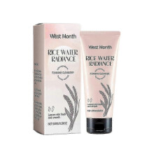 West&Month Rice Essence Cleanser Deep Cleanses Facial Impurities, Moisturizes and Refreshes the Skin