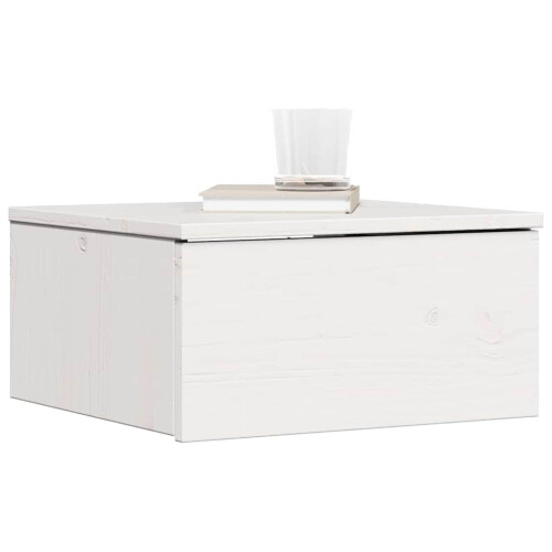 VidaXL vidaXL Bedside Table 2 pcs White 37 x 35 x 18.5 cm Solid pine wood 1