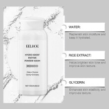 Eelhoe Cleansing Flour Gently Cleanses Face, Moisturizes And Hydrates Skin, Refreshing And Non-Greasy Cleansing Flour