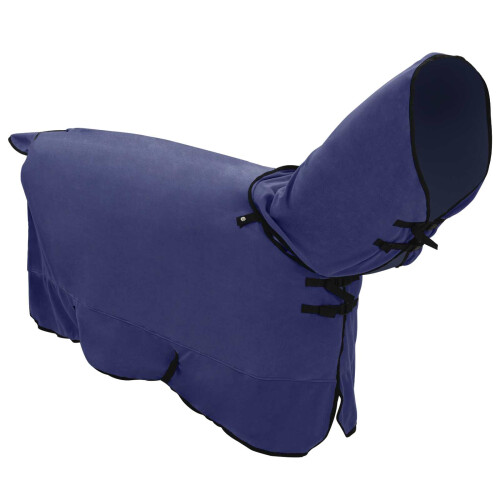 VidaXL vidaXL Horse Blanket Navy Blue 125 cm Polyester 2