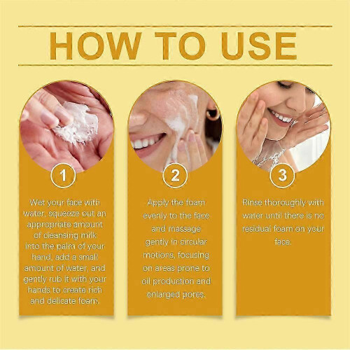 Mild and moisturizing cleanser, deep cleansing, moisturizing without tightening 2