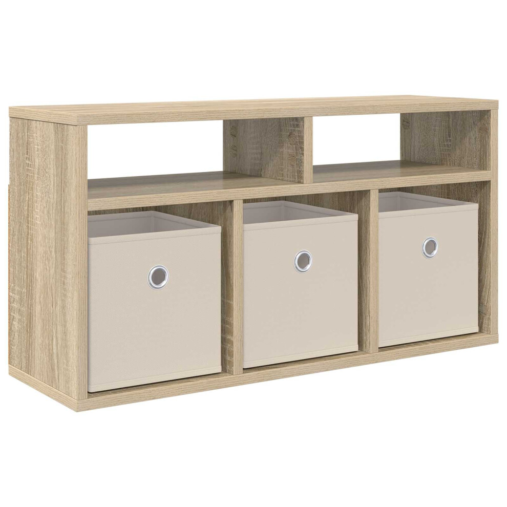 Vidaxl Lowboard With Drawer Sonoma Oak 72 X 22.5 X 38 Cm