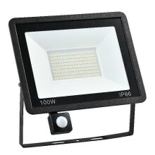 Outdoor Motion Sensor LED Floodlight for Garden Doorway Security with IP66 Waterproof and Pir Detection