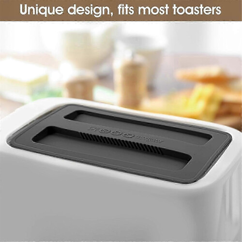 Silicone Toaster Covers 2-Pack: Dustproof Lids for Bread Machines & Toasters, Compatible with Bread Maker Appliances 1
