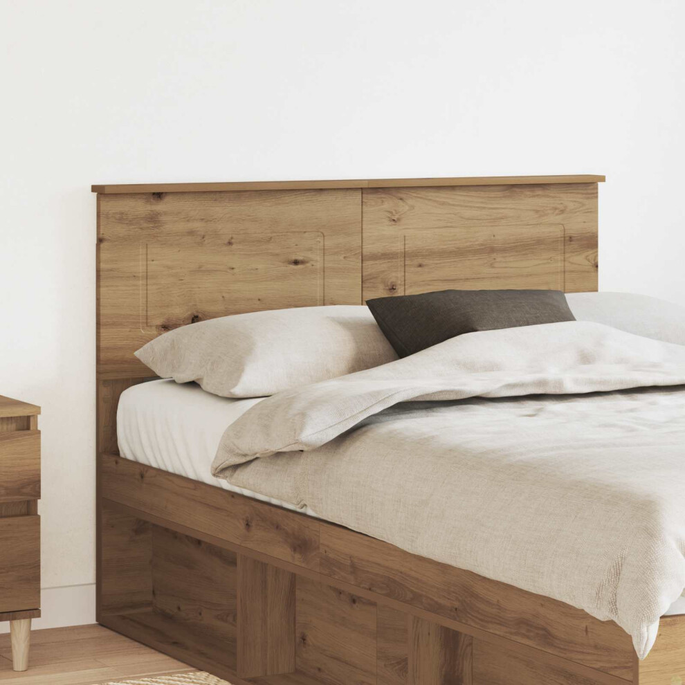 Vidaxl Headboard Artisan Oak Engineered Wood