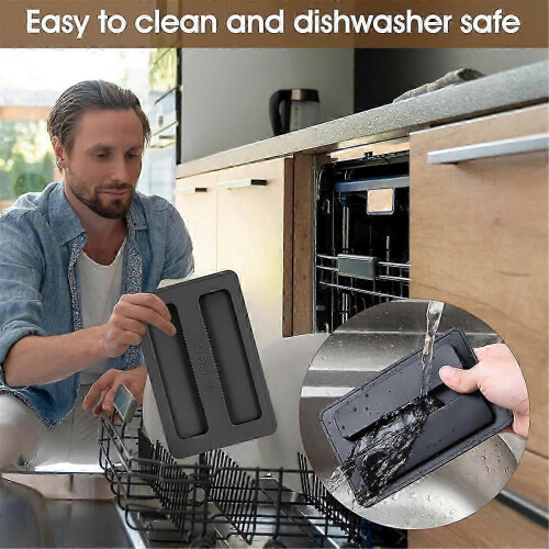 Silicone Toaster Covers 2-Pack: Dustproof Lids for Bread Machines & Toasters, Compatible with Bread Maker Appliances 2