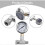 Airless Paint Sprayer Pressure Gauge Assembly for Various Models 4