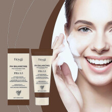 (1pc) PH Balancing PHA Cleansing Foam-pH Balancing&Hydrating Face Wash, Gentle Cleanser for All, Sensitive Skin