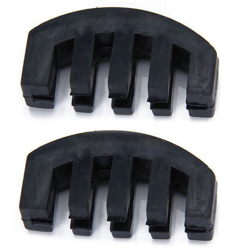 2X Rubber 4/4 Violin Practice Mute Black 4712755530188